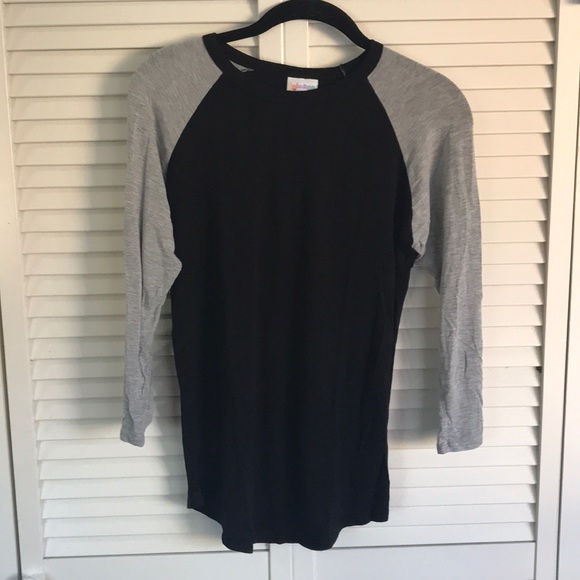 LuLaRoe Tops - LuLaRoe Randy 3/4 Sleeve Baseball Tee